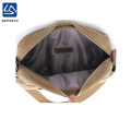 China manufacture wholesale simple design canvas men business bag